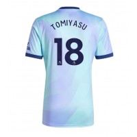 Maglia Calcio Arsenal Takehiro Tomiyasu #18 Terza Divisa 2024-25 Manica Corta